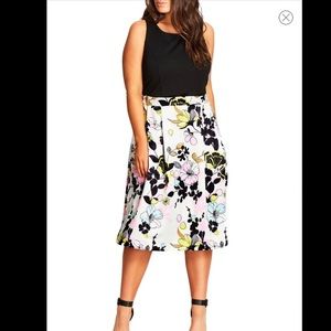 Art Darling Fit & Flare Dress